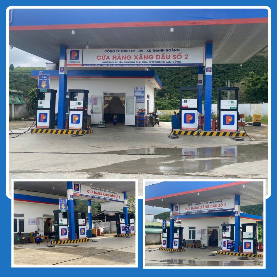 Cửa hàng Xăng Dầu Petrolimex Rô Men – Thanh Hoàng 2