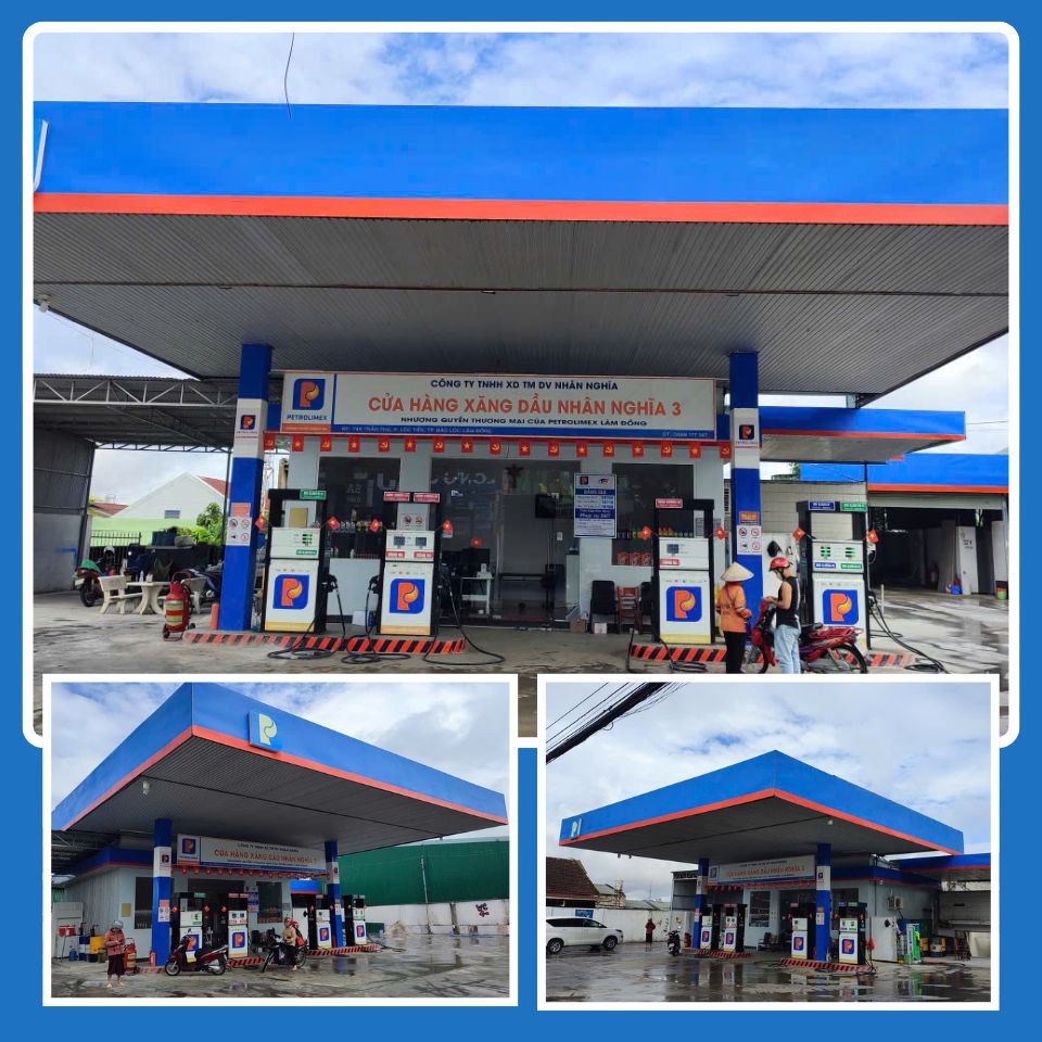 Cửa hàng Xăng Dầu Petrolimex Lộc Tiến – Nhân Nghĩa 3