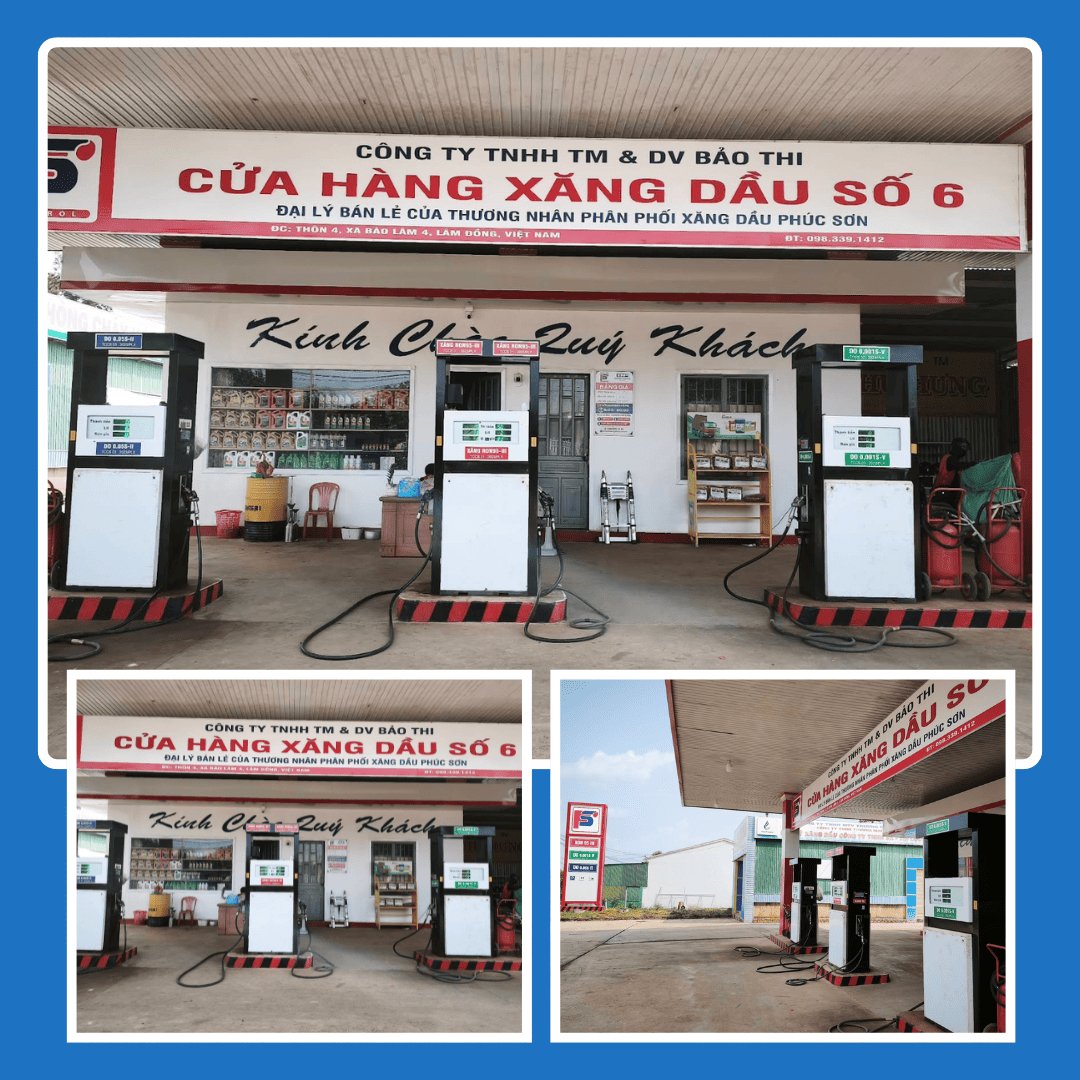 Cua hang Xang Dau So 6 Thon 4 Bao Lam Lam Dong