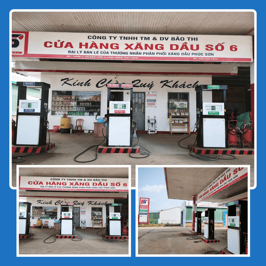 Cửa hàng Xăng Dầu Petro Lộc Phú – Bảo Thi 6